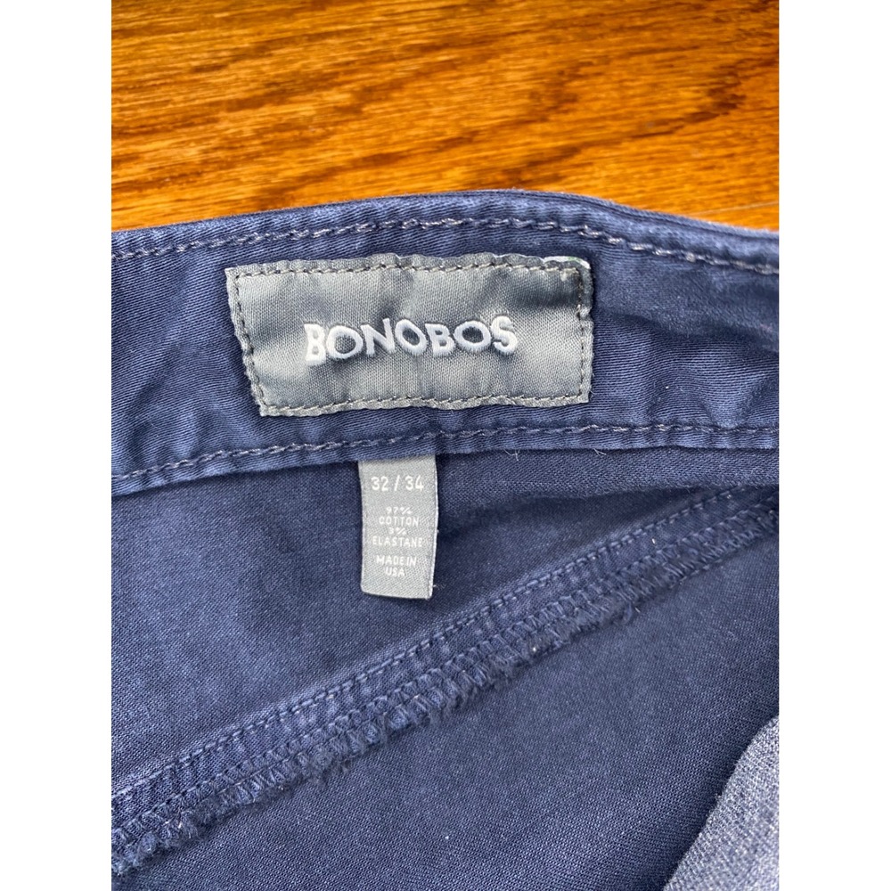 Bonobos Navy Pants Size 32/34 - Picture 7 of 13